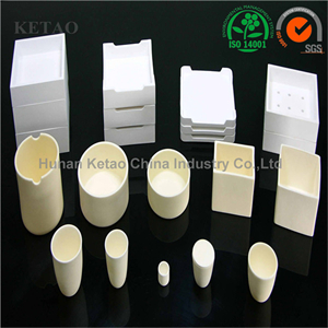 Alumina (99%) Crucible Boat Sample Holder